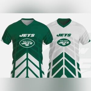 New York Jets NFL Flag Football Reversible Jersey Youth Size XL